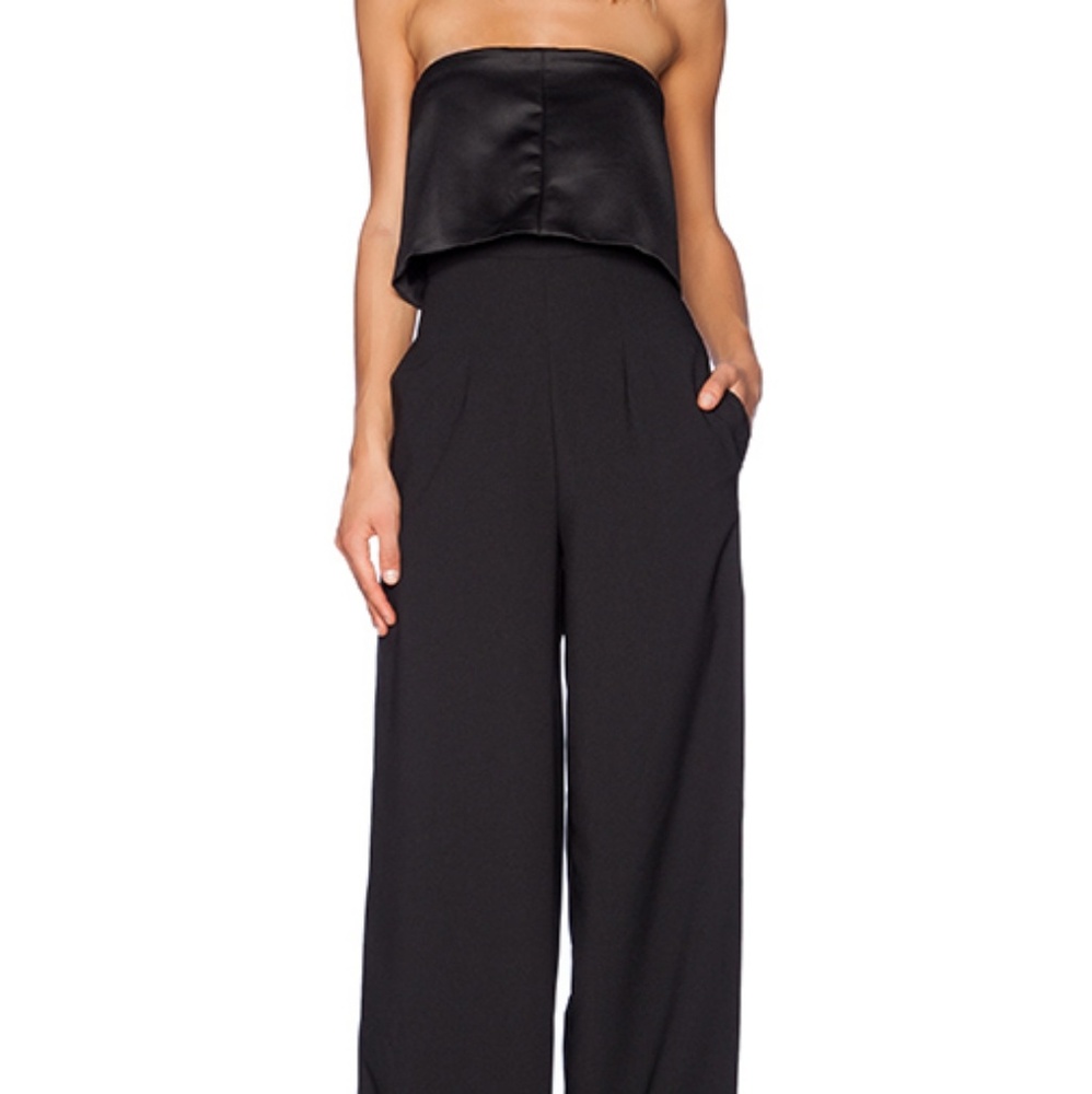 Revolve Solace London Jumpsuit in Black 4